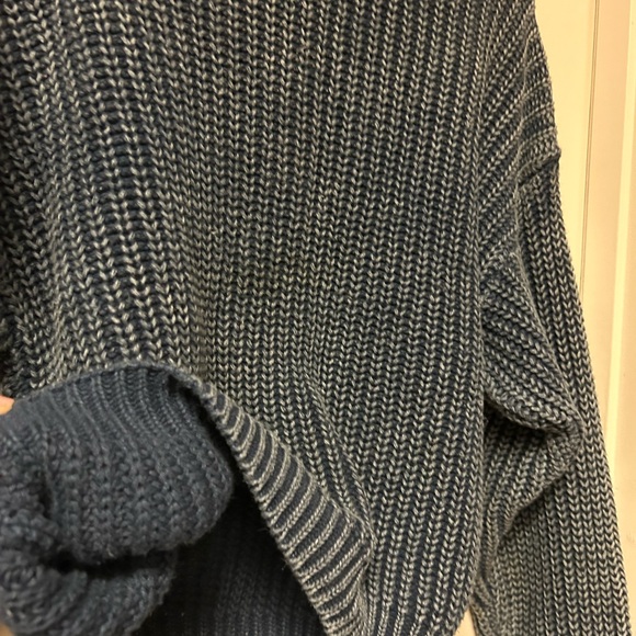 Denim Eminent Design Turtleneck Sweater - Picture 8 of 10